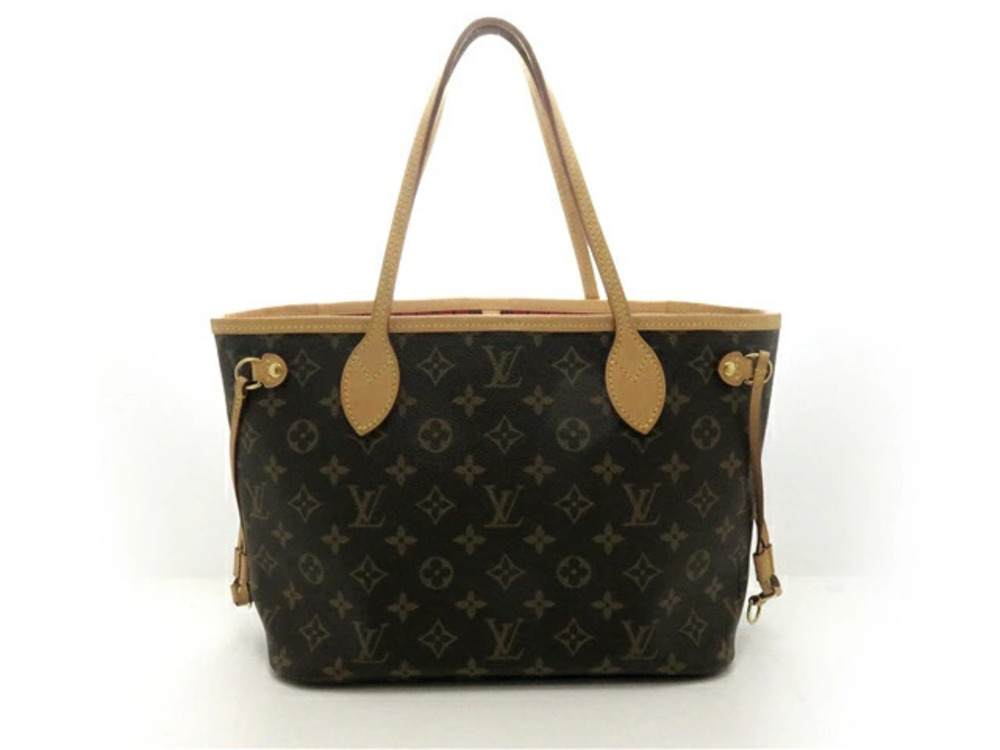 LOUIS VUITTON Neverfull Tote Bag Monogram Fuschia Pink